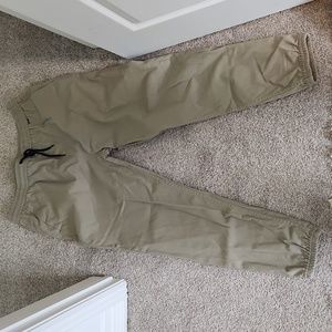 Hurley khaki joggers sz XL
